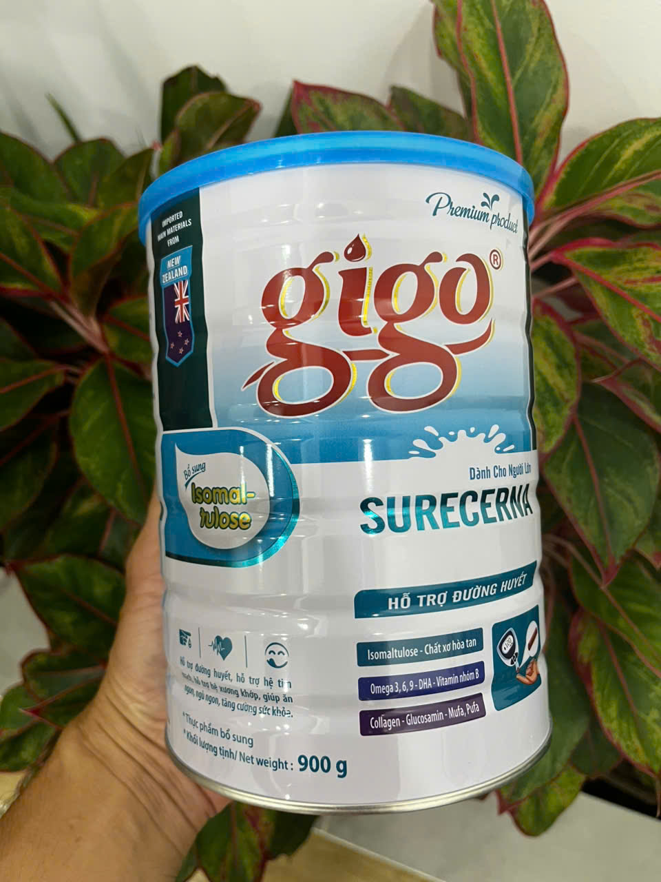 Sữa TIỂU ĐƯỜNG Gigo Surecerna Diamond 900gr - Sữa Gigo Surecerna 900g dành cho người tiểu đường, tốt cho tim mạch