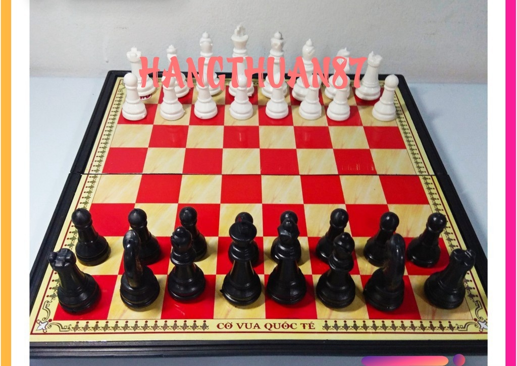 [Mã TOYJAN hoàn 20K xu đơn 50K] Bộ trò chơi cờ vua nam châm cỡ đại, trung đủ kích thước an toàn, không xô khi chơi, đồ chơi giải trí an toàn tại nhà