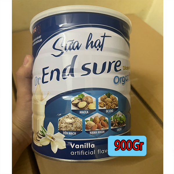 900Gr Sữa Hạt Dr+Endsure Organic Giúp tăng cường sức đề kháng, tốt cho tim mạch, hồi phục nhanh sức 