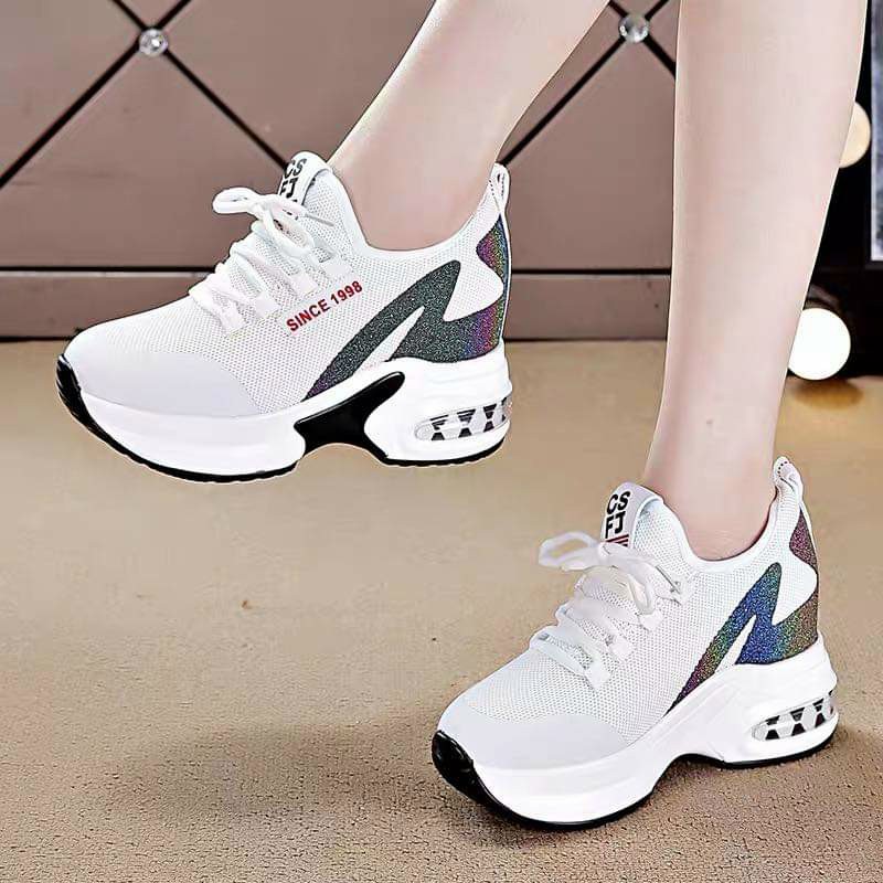Sale, size 38,39 đi vừa. giày thể thao đế độn cao 7cm. - shop giày nữ rose