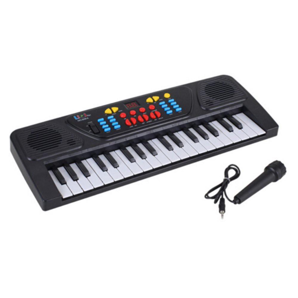 Đàn Organ MQ-3700 Có Mic Cho Bé  Tập Hát -  Đàn Điện Tử Cho Bé,  Đàn Piano Bắt Đầu Học 3-6-12 Tuổi Có Thể Chơi Cỡ Đại  -Đàn Piano Cho Bé Đàn Âm Nhạc Đồ Chơi