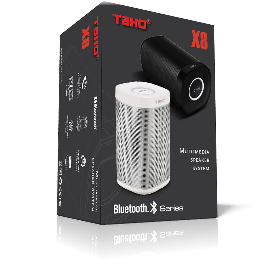 Loa bluetooth tako x8 .