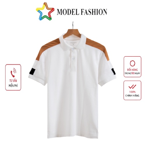 Áo thun polo nam nữ cao cấp, Áo PoLo Nam phối vai phong cách Hàn Quốc PHL Fashion