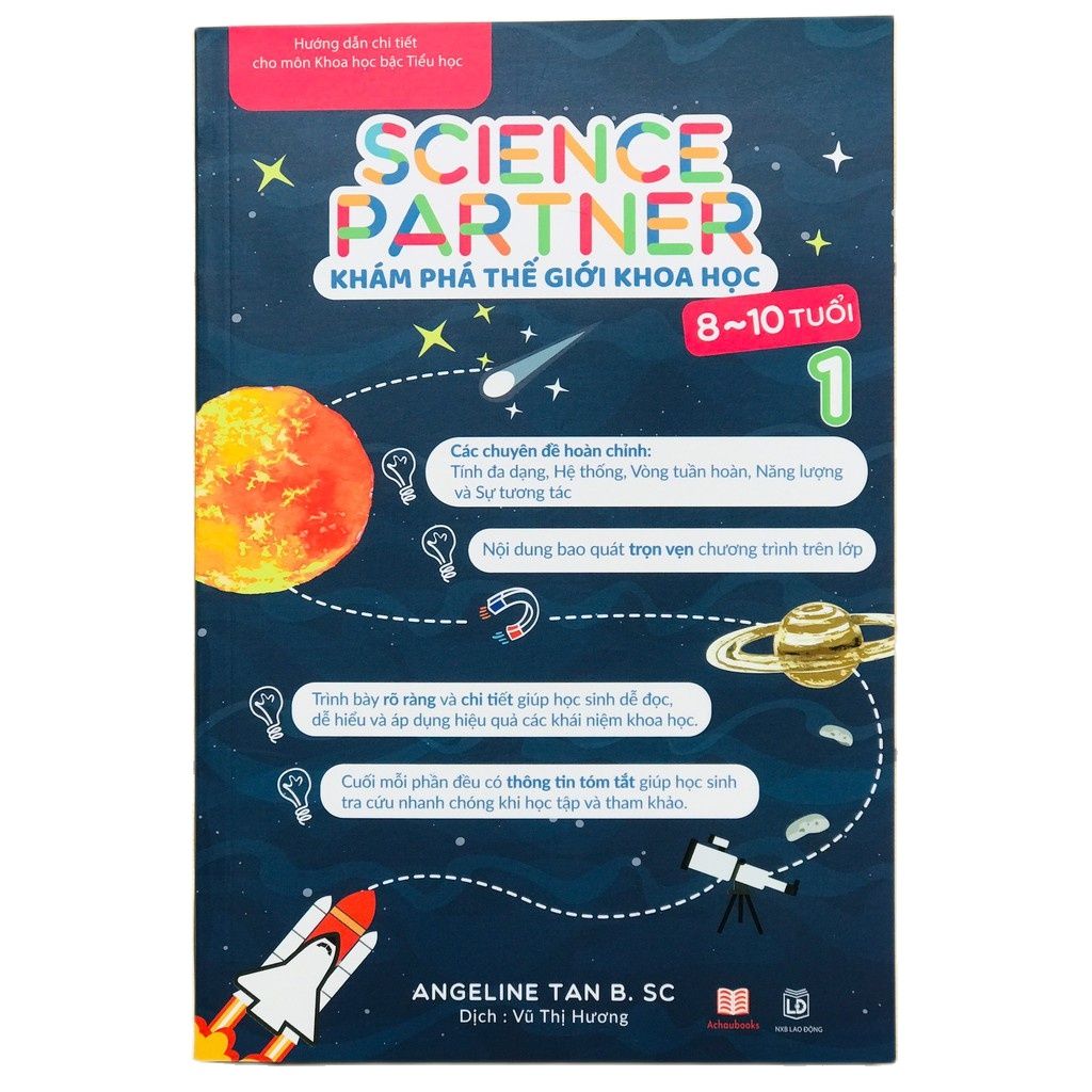 Sách : khám phá thế giới khoa học - science partner 1