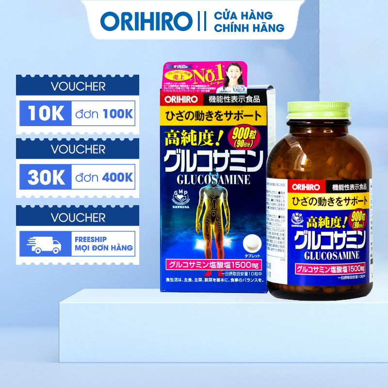 Viên Uống Glucosamine Orihiro 900 Viên