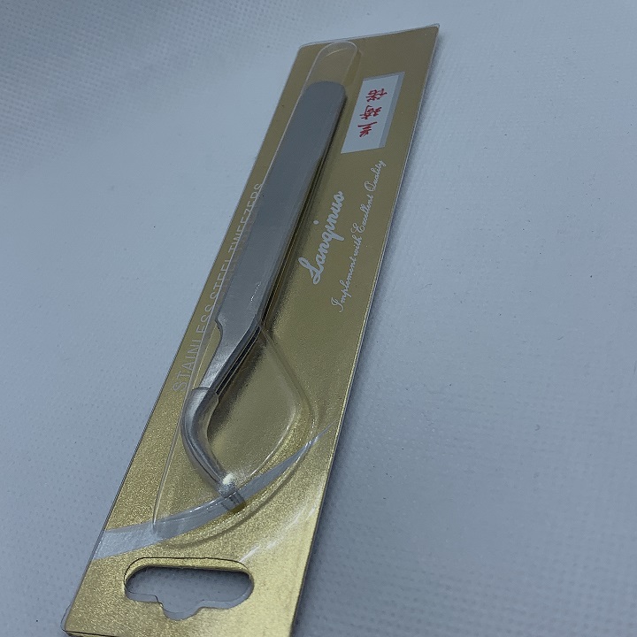 Nhíp tách mi cong trơn dùng để tách, nối mi classic