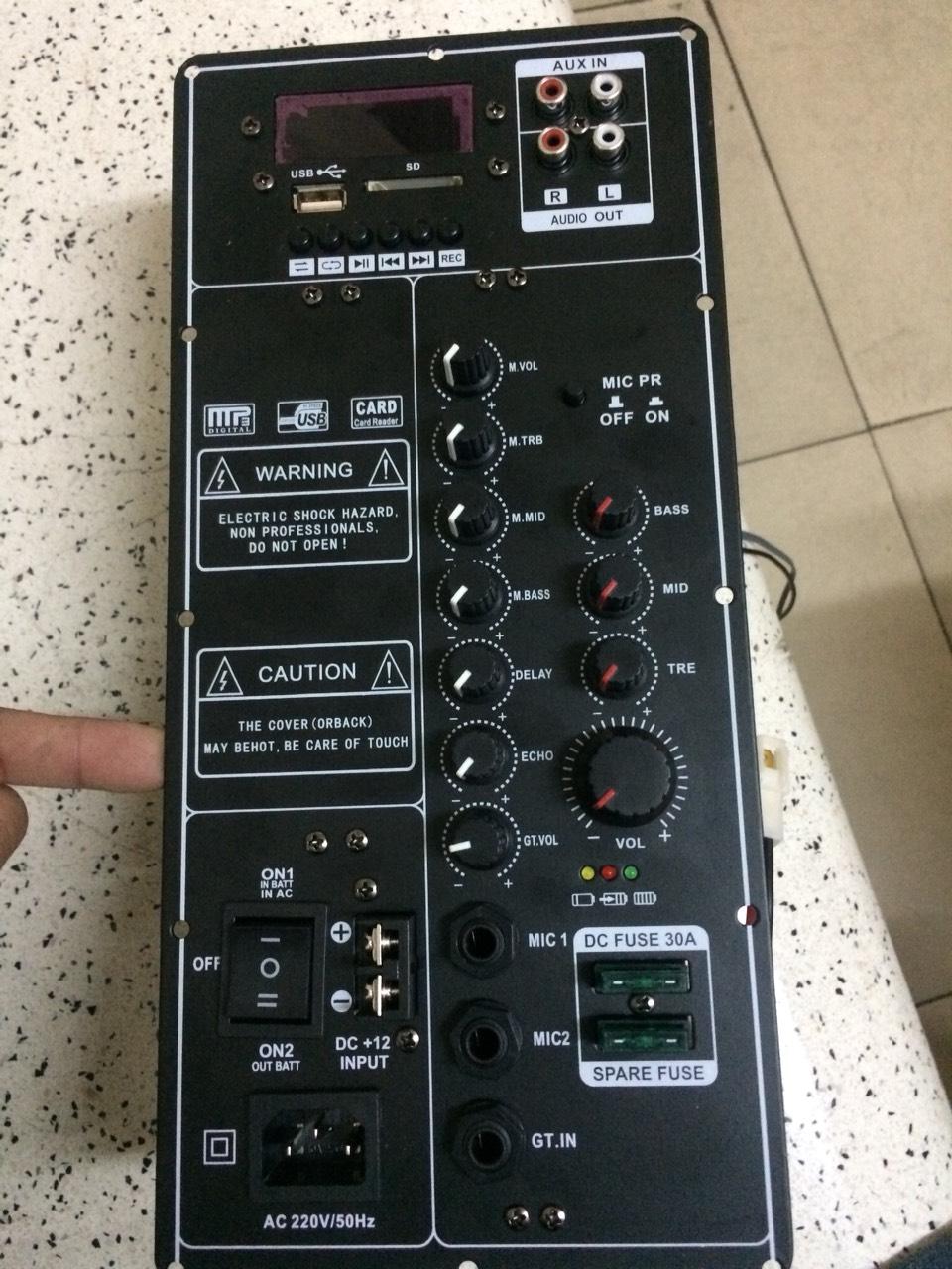 Bo công suất loa kéo 600w GD 4 tất đôi 2 kênh-bo loa kéo 4 tất đôi 5 tất đơn rẻ