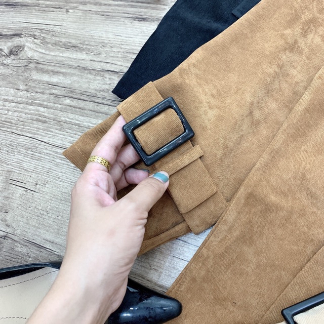 ÁO KHOÁC DẠ VEST DÁNG DÀI DẤU QUẦN HÀNG ĐẸP