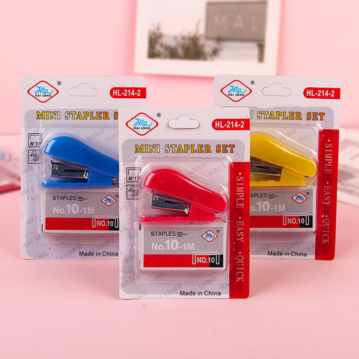 DỤNG CỤ BẤM KIM MINI DỄ THƯƠNG DÀNH CHO HỌC SINH