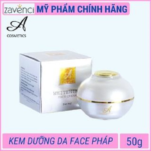 Chuẩn] kem face pháp 50g phương anh a cosmetics dưỡng trắng da