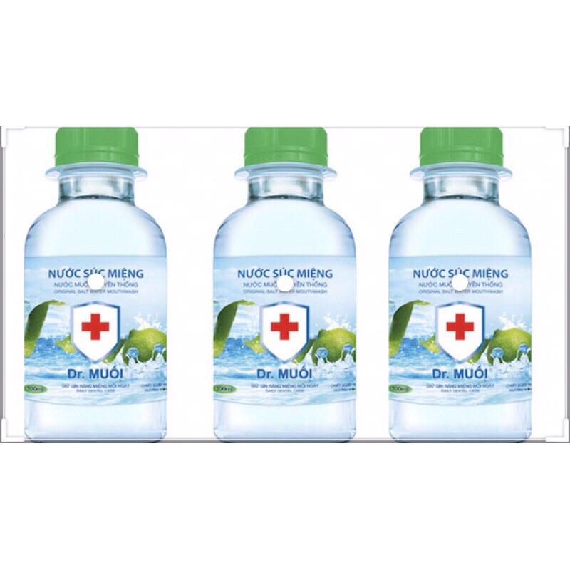 [HCM]Nước súc miệng hương chanh 100ml