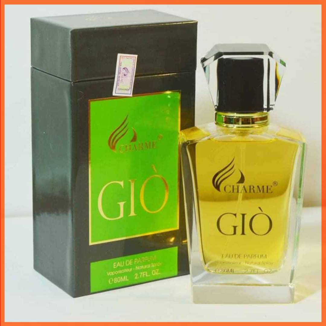 [HCM ] Nước Hoa Nam Charme_Giò 80M (Tone Mùi Acqua Di Giò Pour Homme)