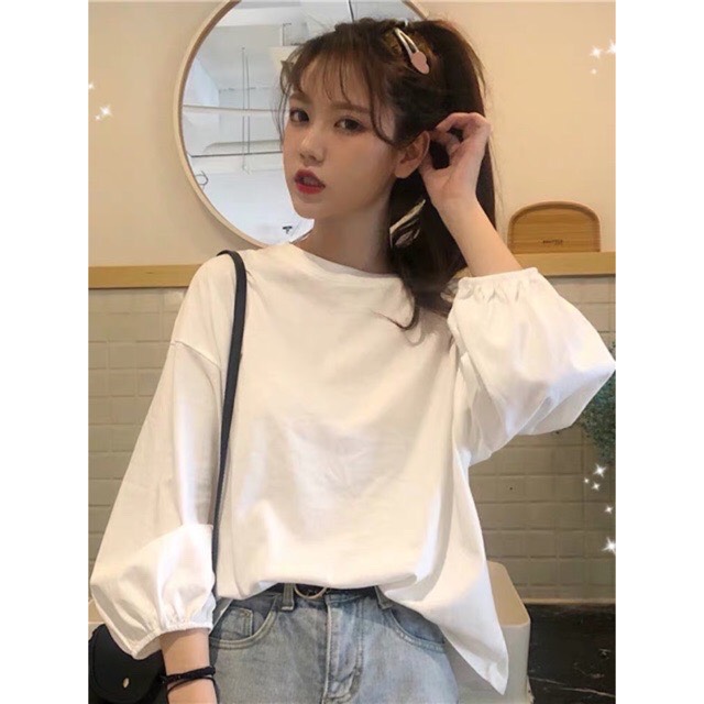 Áo croptop thun gân K&A