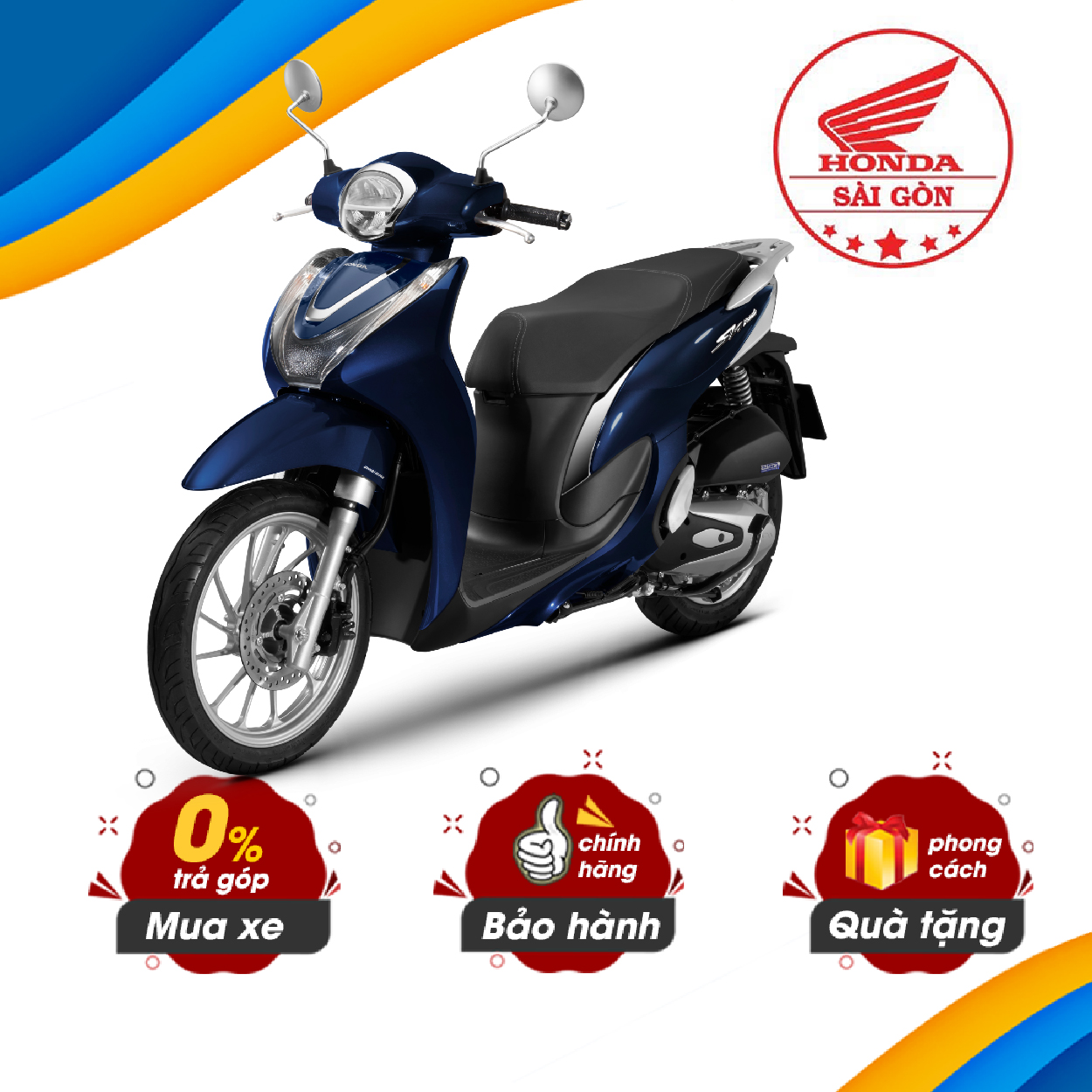 Xe máy honda sh mode 125cc - phiên bản tiêu chuẩn 2023