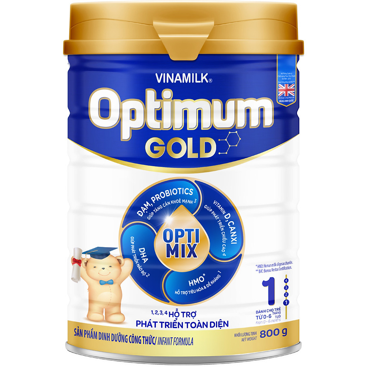 Sữa optimum gold 1 - 800g 2025