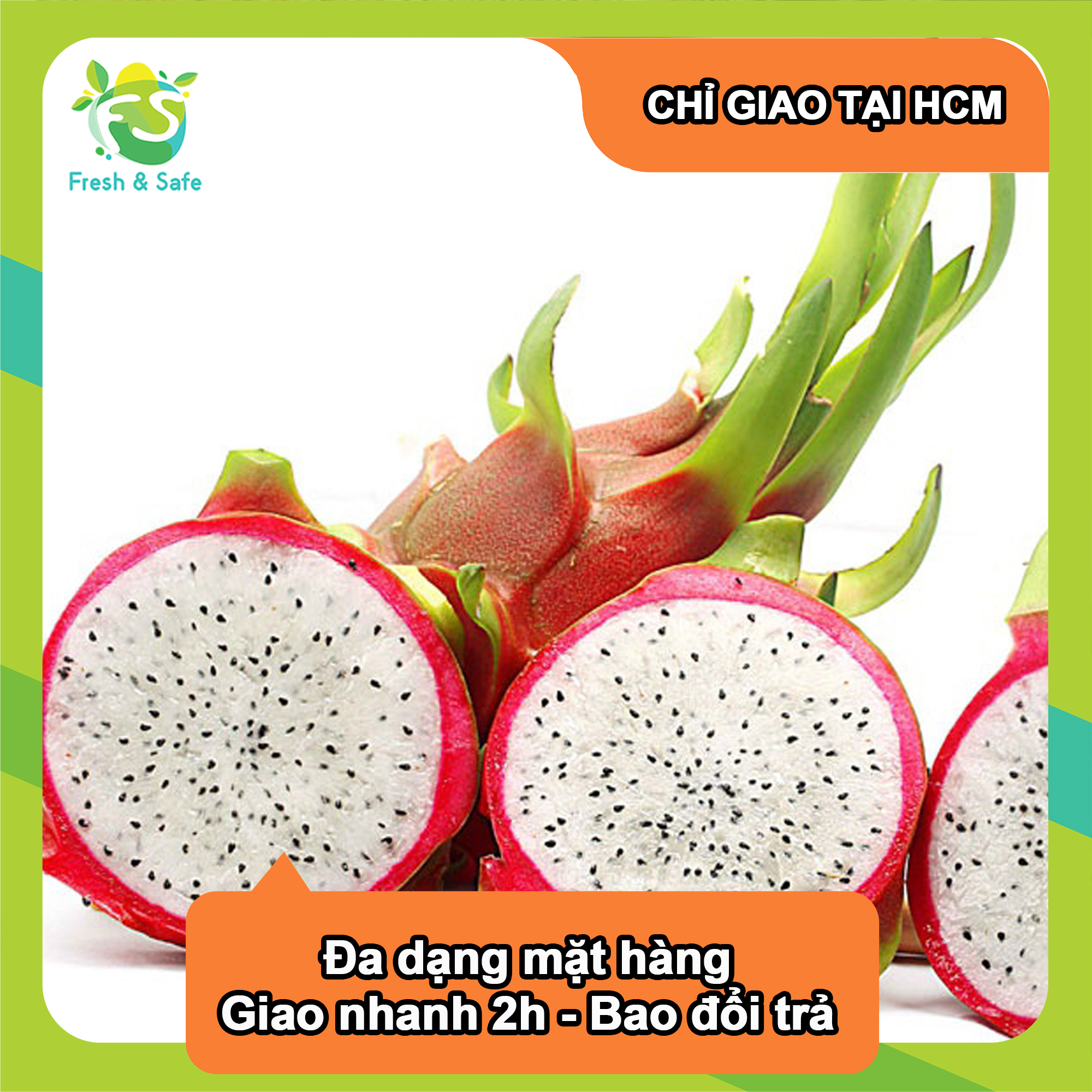 Thanh long ruột trắng - 500g