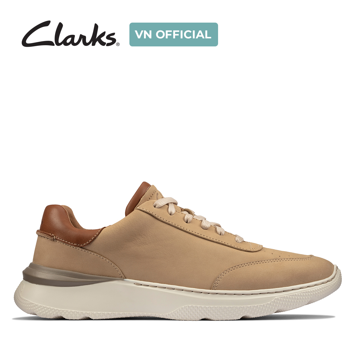 Giày Sneaker Da Nam Clarks - SprintLiteLace