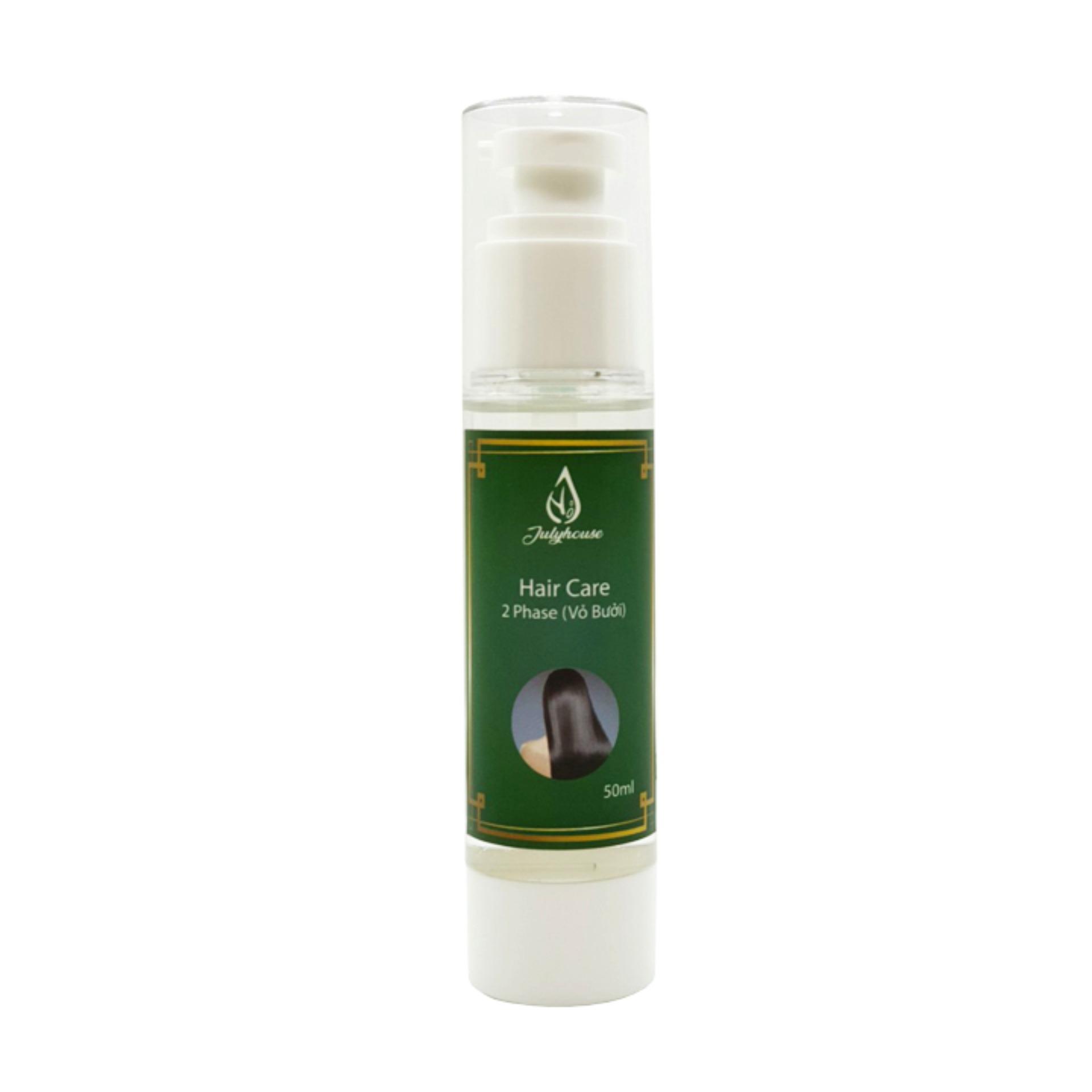 Serum Dưỡng Tóc 2 lớp dầu Mắc Ca tinh dầu vỏ Bưởi Julyhouse 30ml