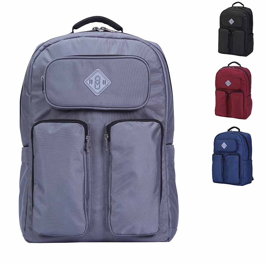 [Bảo Hành 12 năm] Balo Laptop 15.6 inch UMO HUNKY BackPack [43x32cm], Khóa Kéo YKK Nhật Bản, Vải Chống Thấm - Balo Cao Cấp Đựng Vừa Loptop 15.6 inch - Balo Tiện Dụng, Balo Đi Học - Balo Đi Chơi - Balo Đi Làm