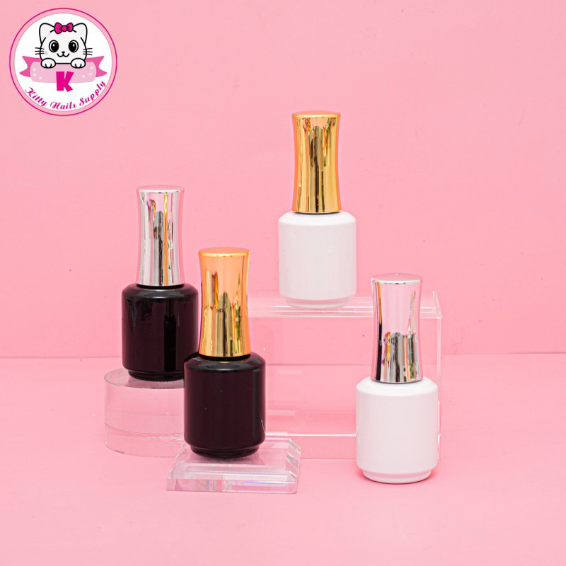 Chai rỗng chiết sơn gel / sơn thường dung tích 15ml kèm cọ mềm cao cấp - Kitty Nails Supply