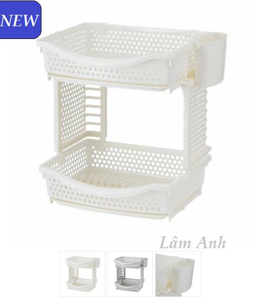 [HCM]Kệ Úp Chén Bát 2 Tầng Lớn Hện Đại Có Vắt Đũa và Khay Hứng Nước