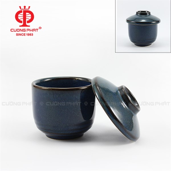 Ly Nhật có nắp 8.7x8cm-1508-GỐM SỨ CƯỜNG PHÁT