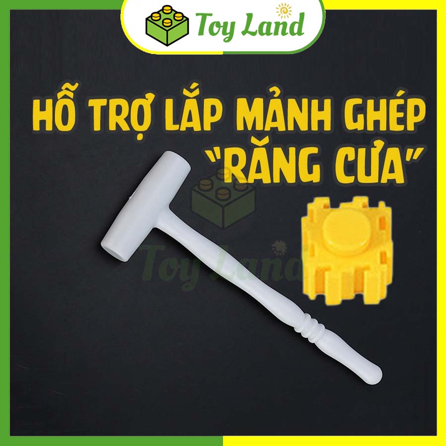 Cây búa dụng cụ hỗ trợ lắp ráp mô hình đồ chơi lắp ghép xếp hình