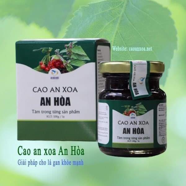 Cao an xoa an hòa – giải độc cơ thể - lọ 100g