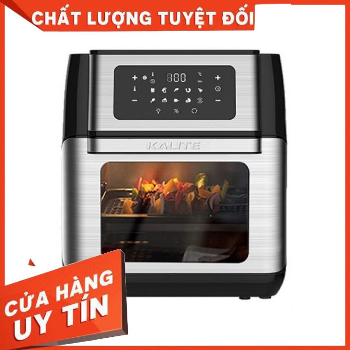 Nồi chiên không dầu Kalite Q10 Hàng chính hãng của Úc, Dung tích 10 Lít, Công xuất 1800W, Chiên/Nướng chỉ cần 15-30 phút, Bảo hành 12 tháng 1 đổi 1 nếu sản phẩm lỗi ( Tặng kèm chai thuỷ tinh 120k)