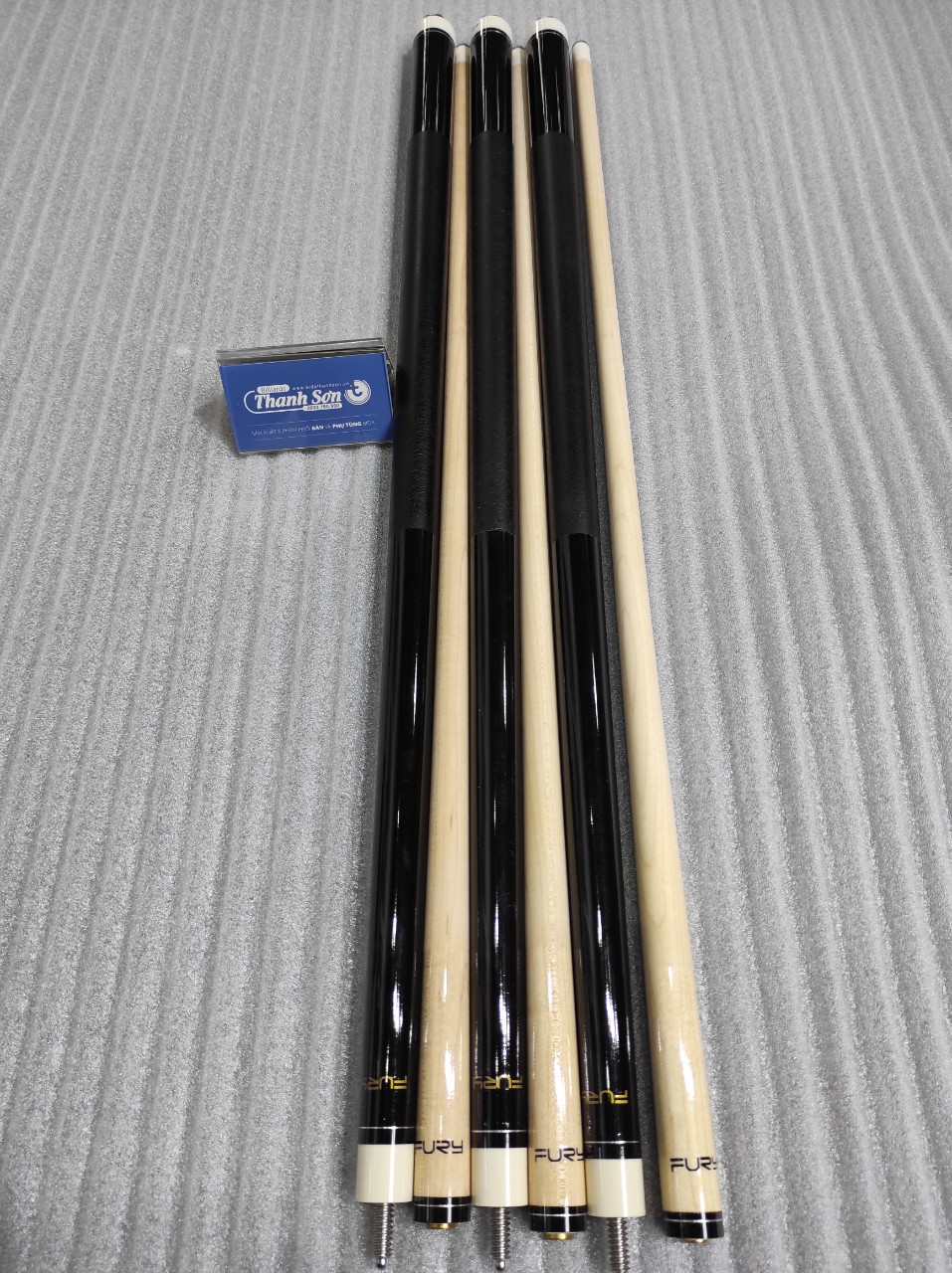 Cơ Bida Lỗ Fury - Đầu cơ 13mm, nặng 520gram