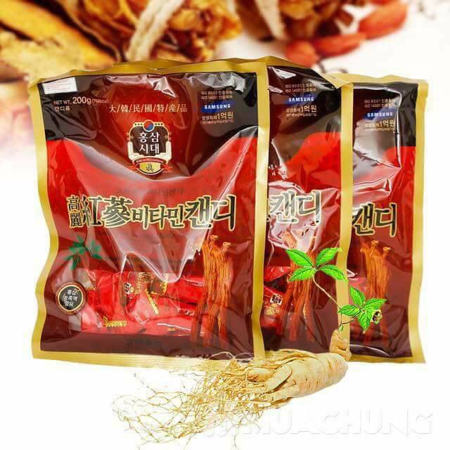 Combo 5 Gói Kẹo Sâm Hàn Quốc 200Gram