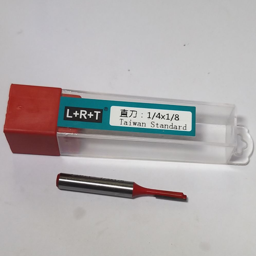 Mũi phay gỗ thẳng 1/4 x 1/8