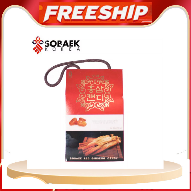 Kẹo Hộp Hồng Sâm Sobaek Korea Red Ginseng hộp 200G - Cherrys Store