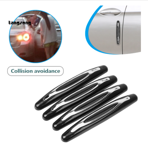 Bộ 4 Miếng dán silicon chống va đập cửa ô tô cao cấp, Nẹp chống va đập cửa ô tô, chống trầy cửa ô tô, chống va đập cửa, chống va đập cửa oto, miếng chống va đập cánh cửa ô tô