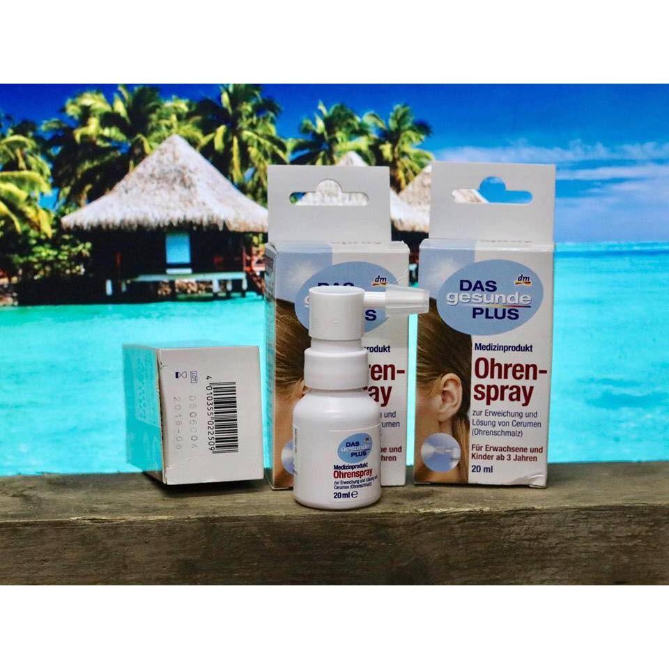 Xịt làm tan ráy tai ohren spray