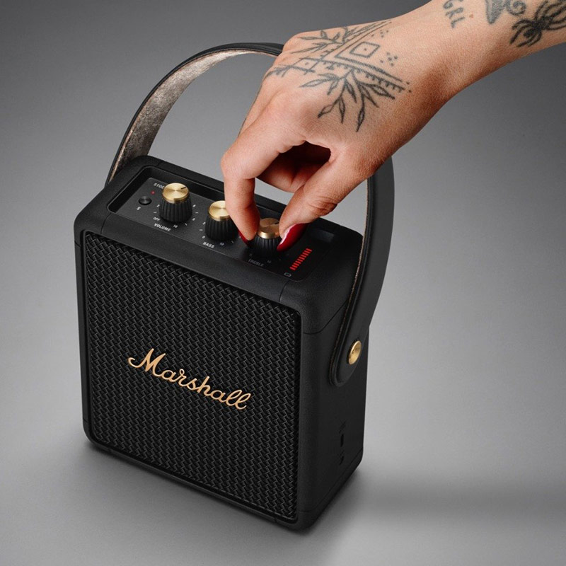 Loa Bluetoooth Marshall Stockwell II Chính Hãng Cao Cấp, Loa Không Dây Marshall M12 Âm Thanh Đỉnh, Kết Nối Bluetooth 5.2, Độ Bền Cao