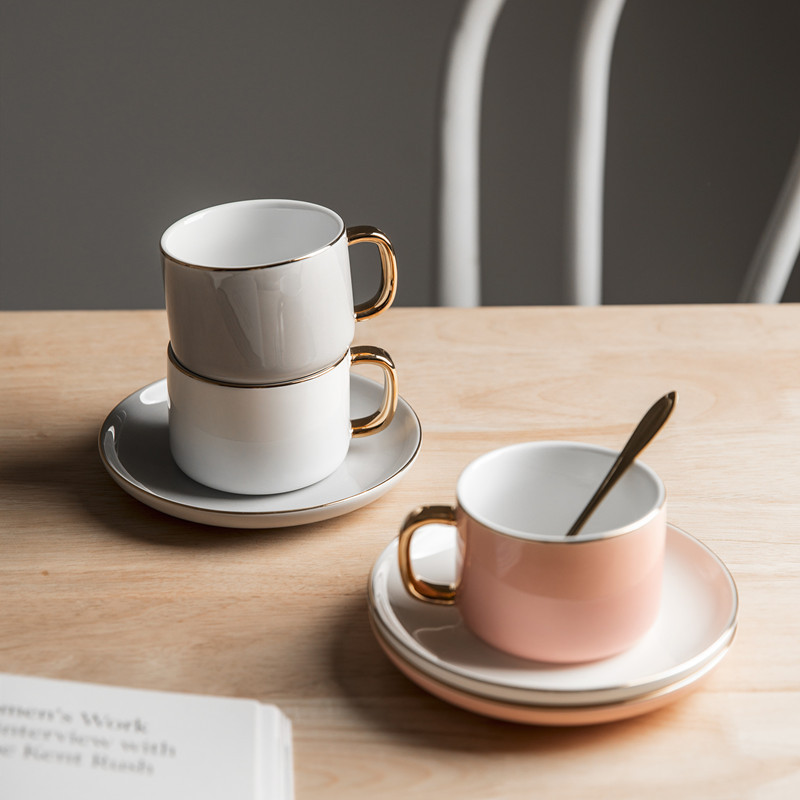 Set tách trà cafe phong cách Châu Âu - Hàn Quốc cực kì sang chảnh