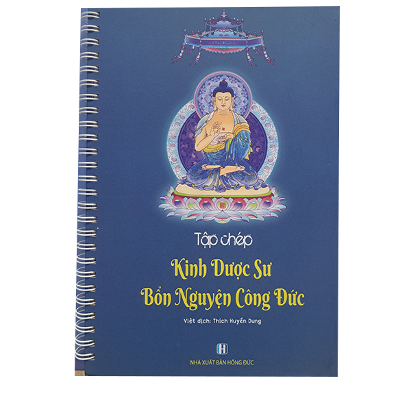 Sách - tập chép kinh dược sư bổn nguyện công đức