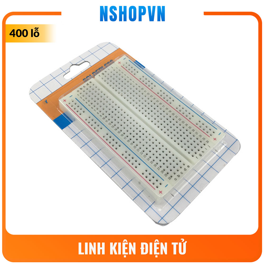 Test board Bread board 85x55mm 400 lỗ