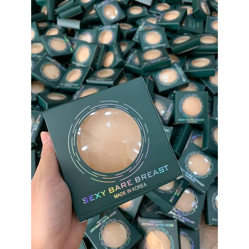 [HCM]Miếng Dán Ngực Sexy Bare Breast Korea Siêu Bám Dính Tái Sử Dụng Nhiều Lần