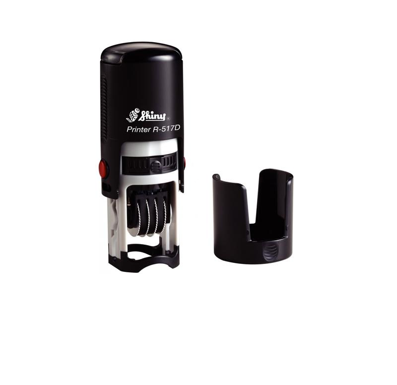 [HCM]Khắc dấu tròn có ngày tháng năm size nhỏ nhất Shiny R-517D