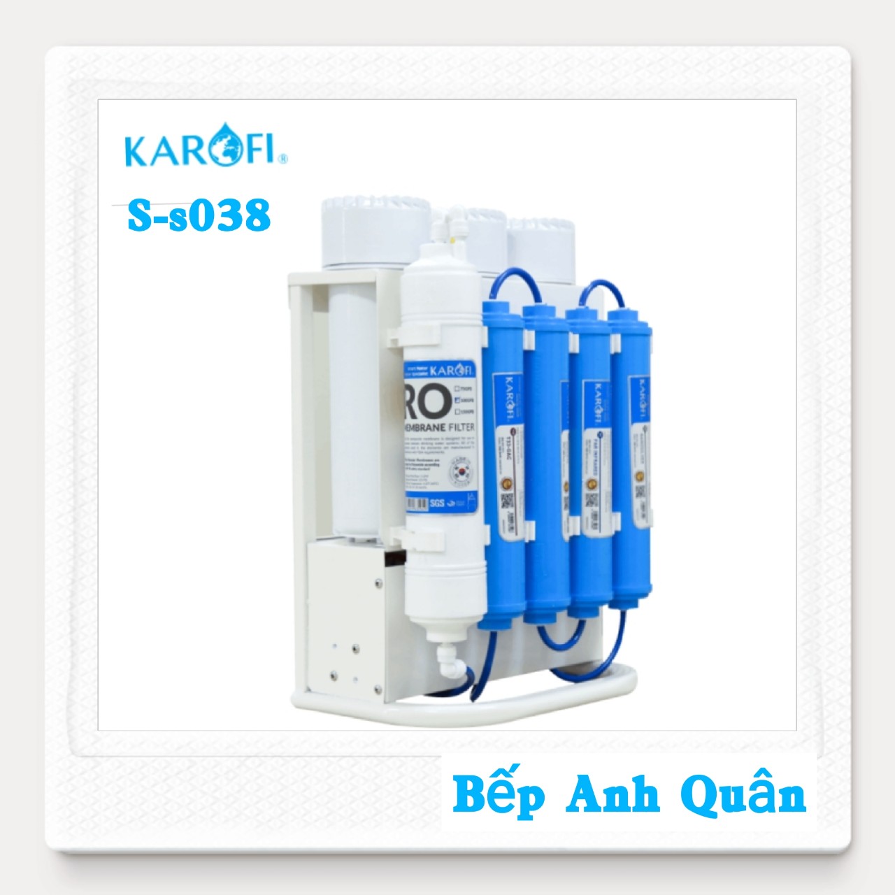 Máy lọc nước chính hãng karofi s-s038