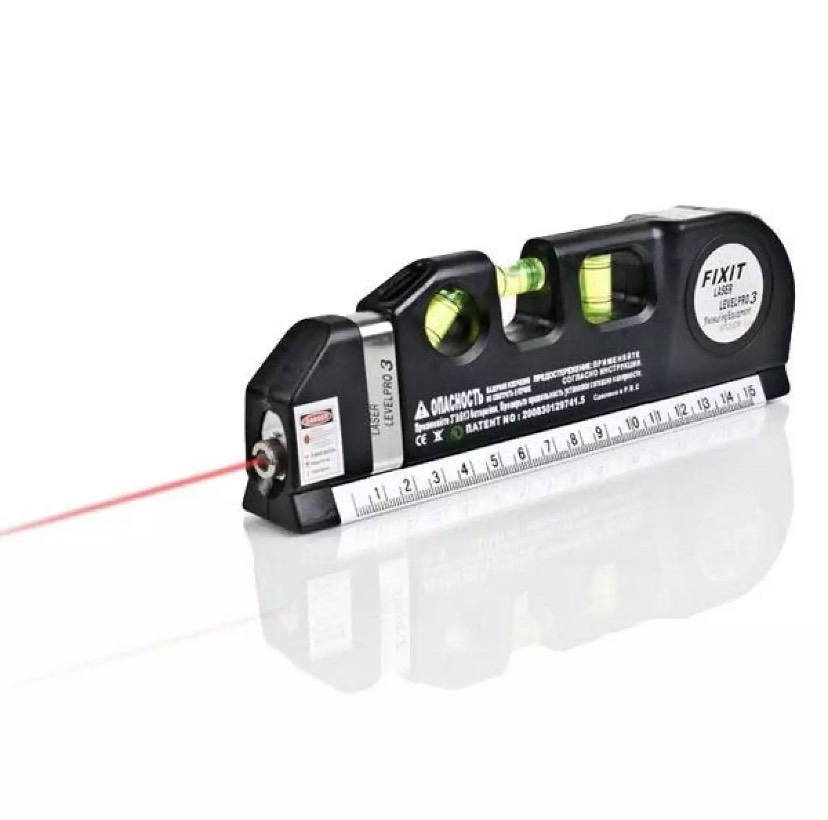 Thước thủy laser - thước đo khoảng cách bằng laser/thước đo laser cầm tay giá rẻ - thước ni vô laser 3 chức năng.