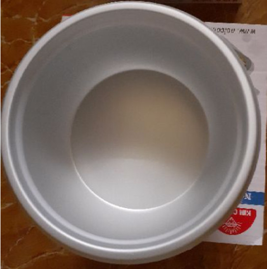 Lòng nồi cơm điện kim cương nắp rời 0.6l