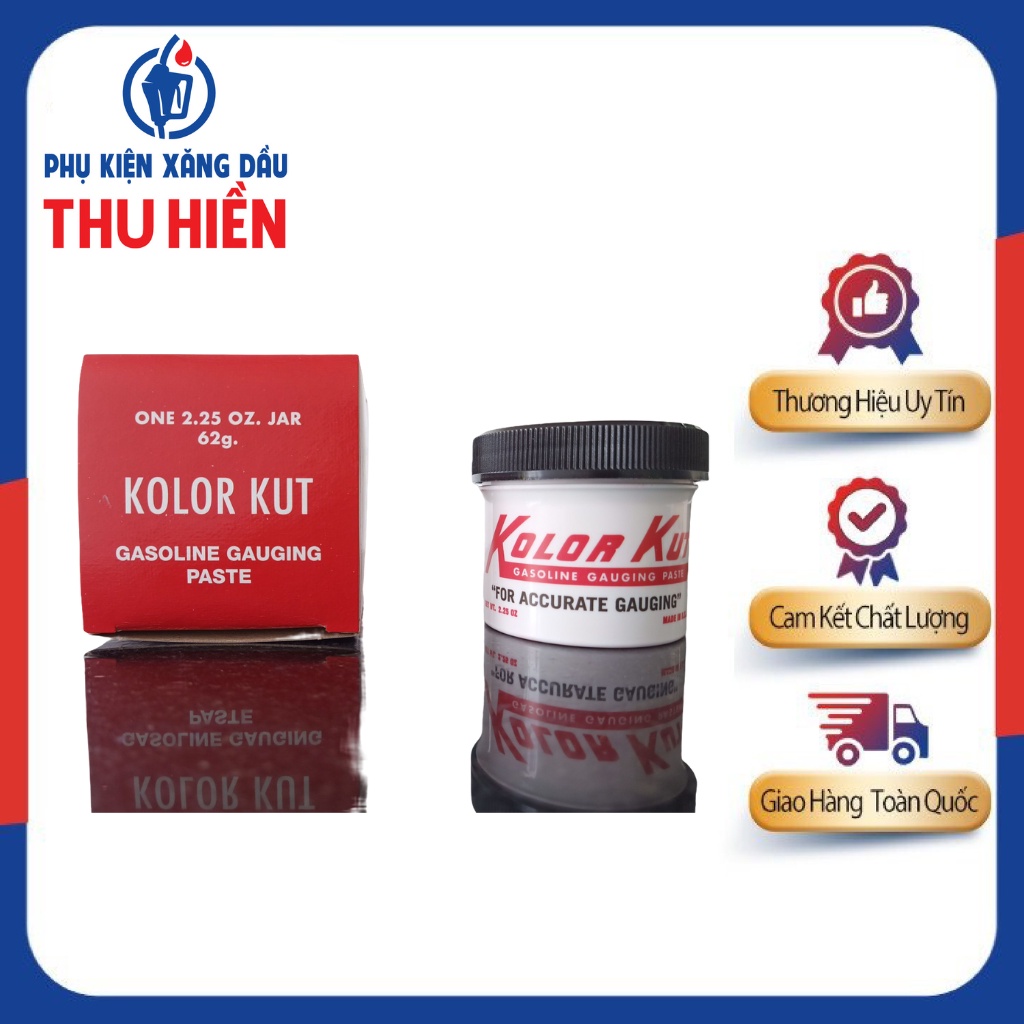 Phấn cắt thử xăng dầu kolor kut dùng để kiểm tra độ sâu của xăng, dầu trong thùng nhiên liệu