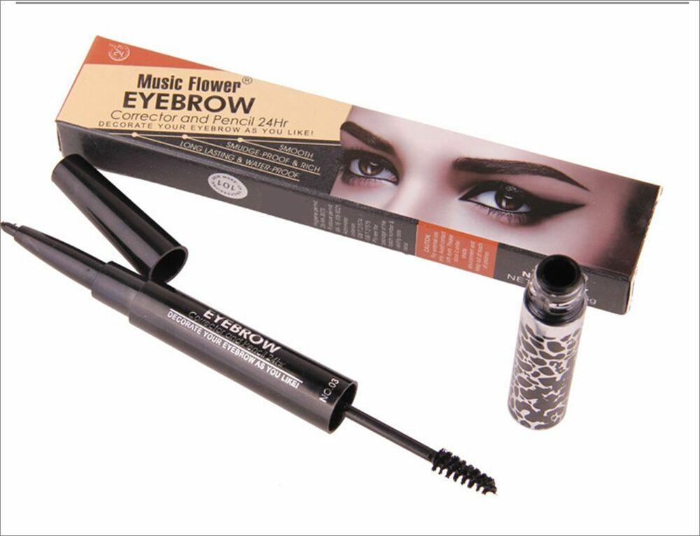 [HCM]Bút 2 Đầu Kẻ Lông Mày Và Mascara Chuốt Lông Mày Không Lem Trôi