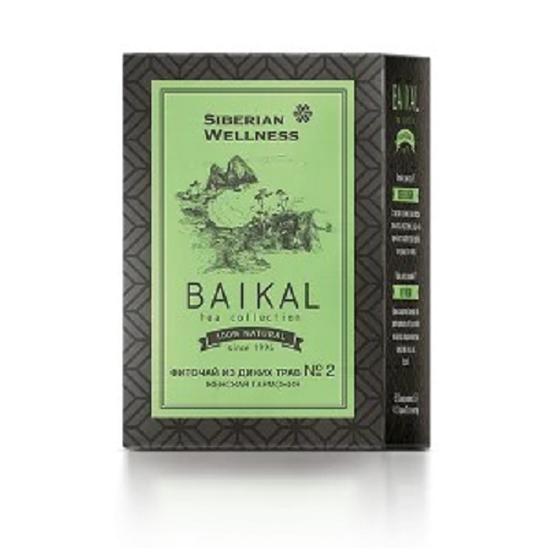Trà thảo mộc Siberi Baikal tea . Herbal tea N2 - Trà nữ - 30 túi - Date T2/2023