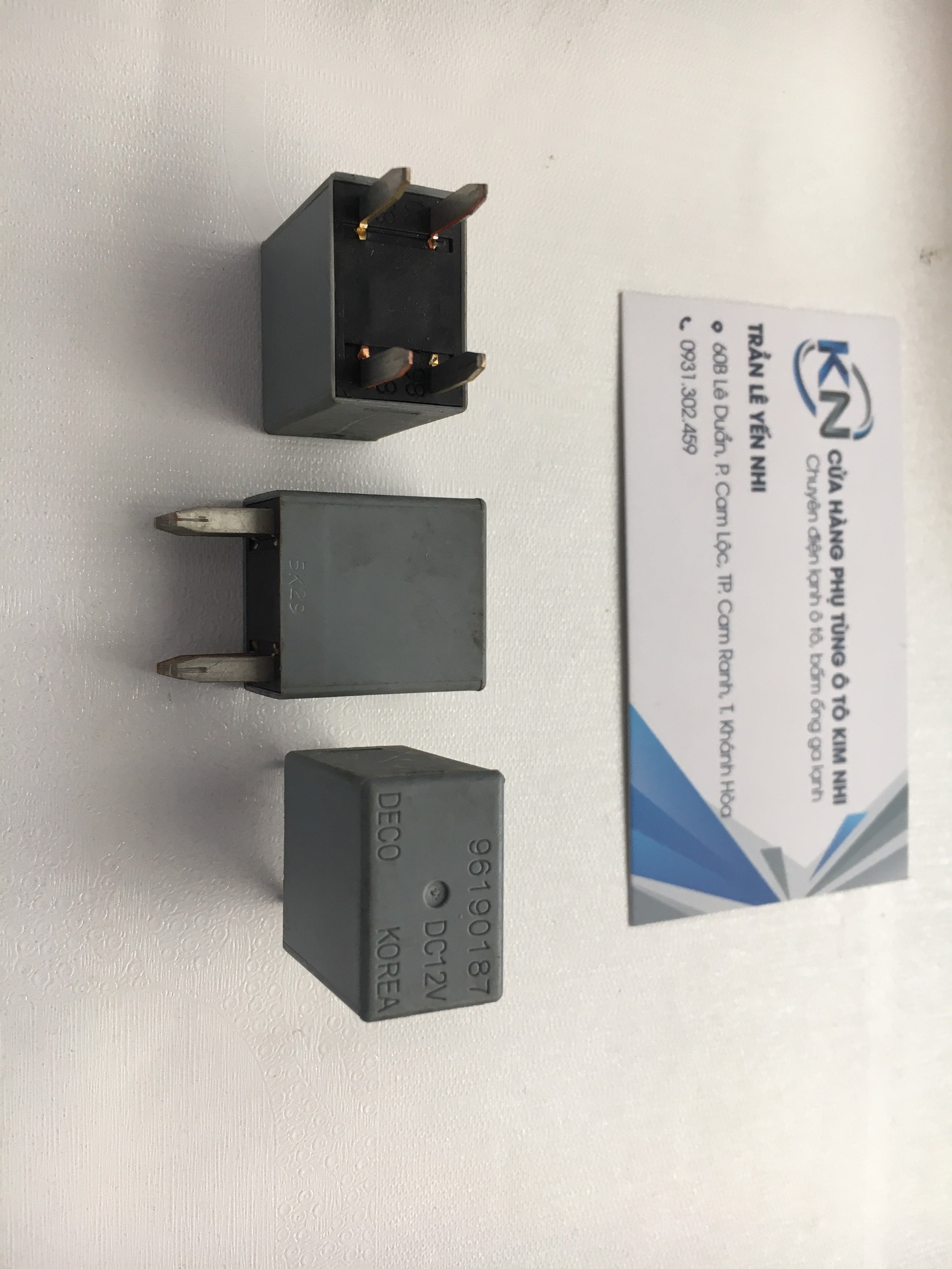 Role Buick châm kim nhỏ 4 chân 12V Deco Korea