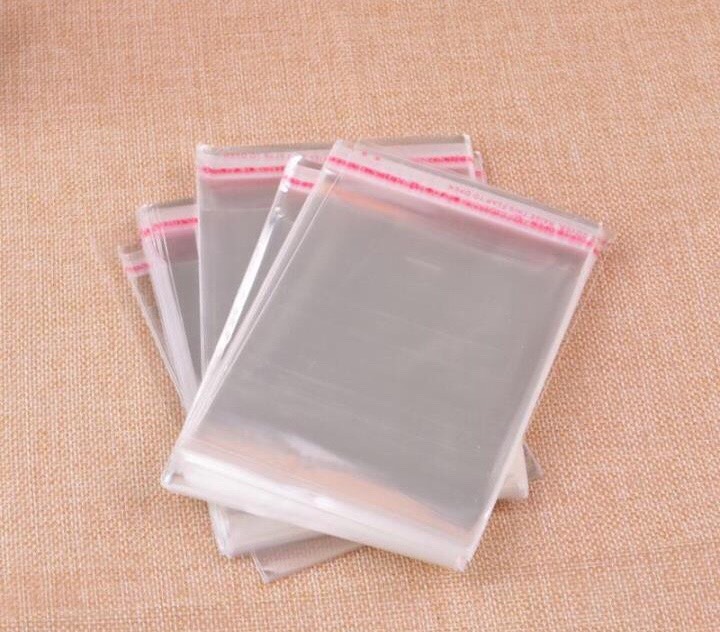 10kg túi dán miệng opp 6-17cm