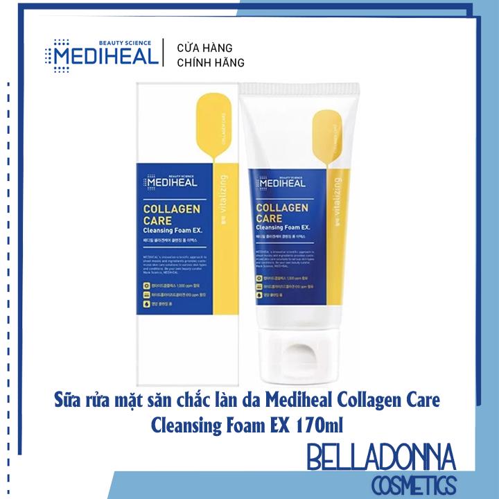 [HCM] Sữa Rửa Mặt Collagen Giúp Săn Chắc Làn Da Làm Sáng Da Mediheal Collagen Cleansing Foam EX 170ml